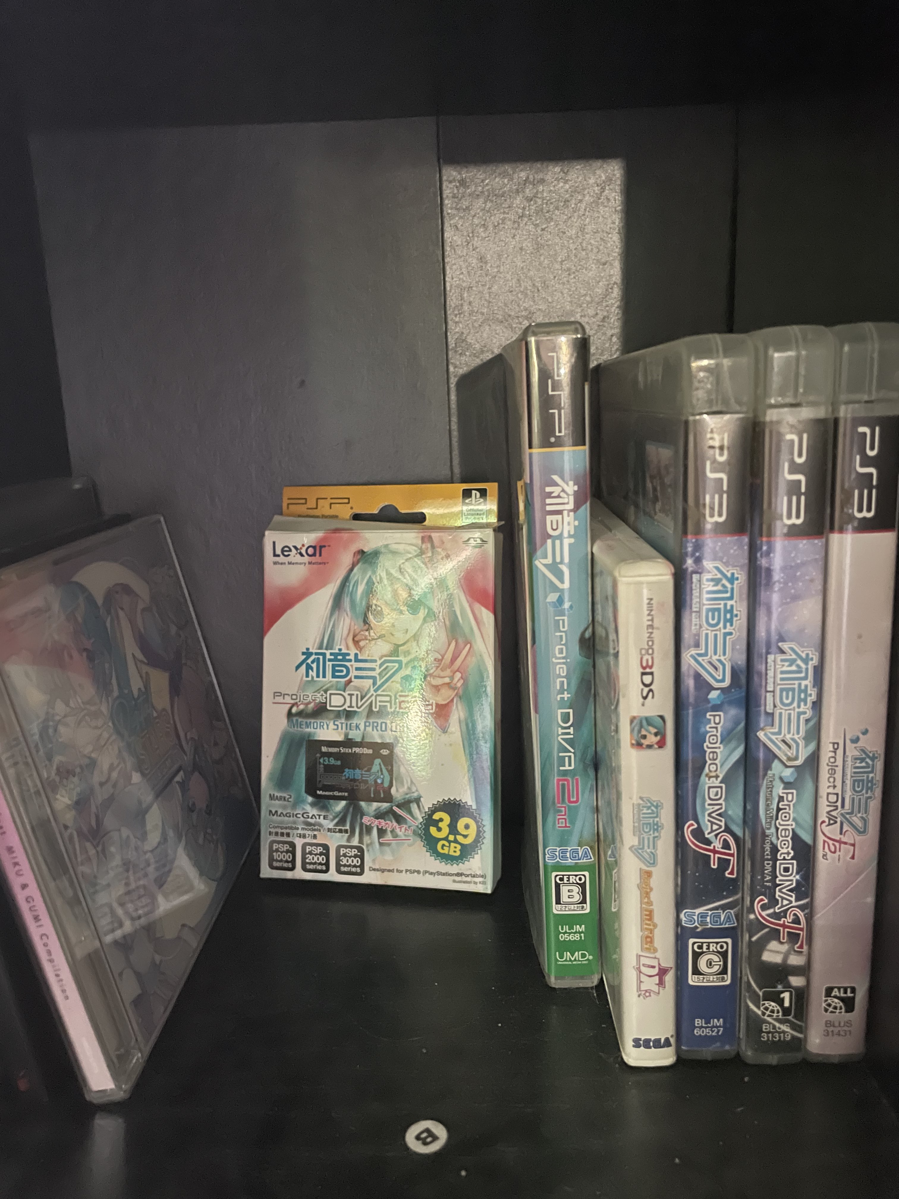 Various Miku games.